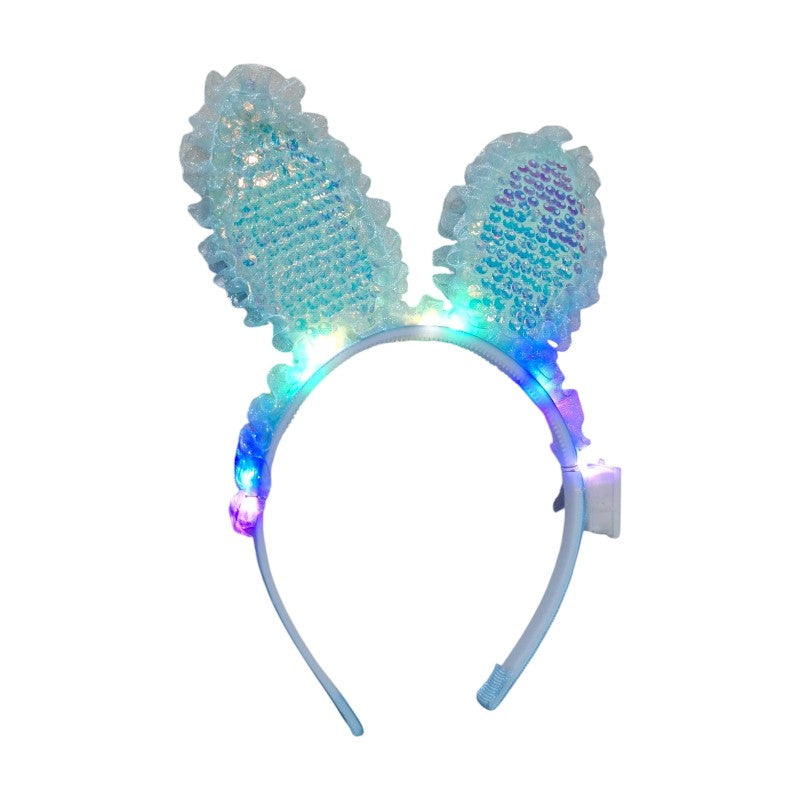 Children's LED light-up headband with ears - 151111