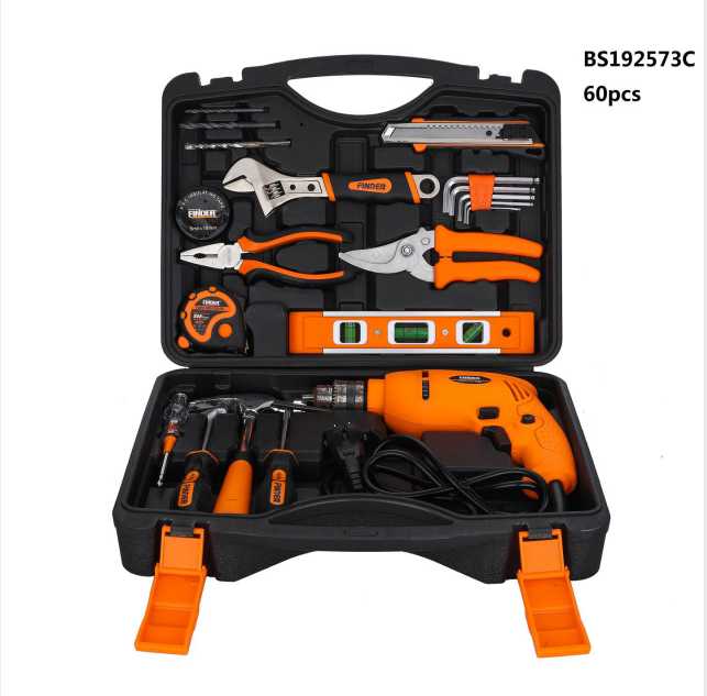Tool set with case - 60pcs - Finder - 192573