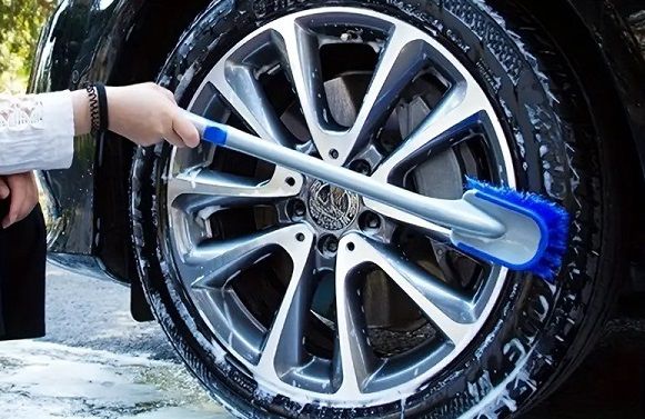 Βούρτσα καθαρισμού ελαστικών και ζάντας αυτοκινήτου - 1610605B - 160898