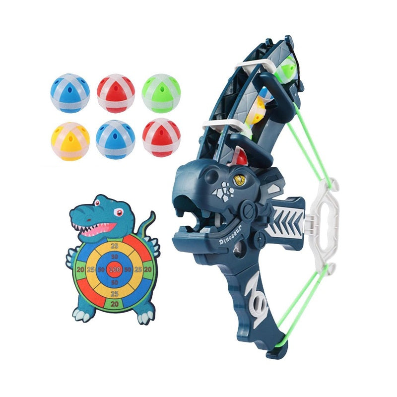 Target game with bow and balls - Dinosaur - 161175