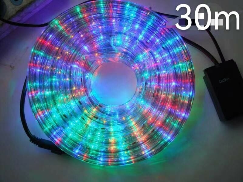 Christmas LED light tube - 30m - RGB - 210351