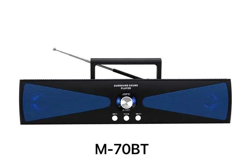 Wireless Bluetooth speaker - M70BT - 860707 - Blue