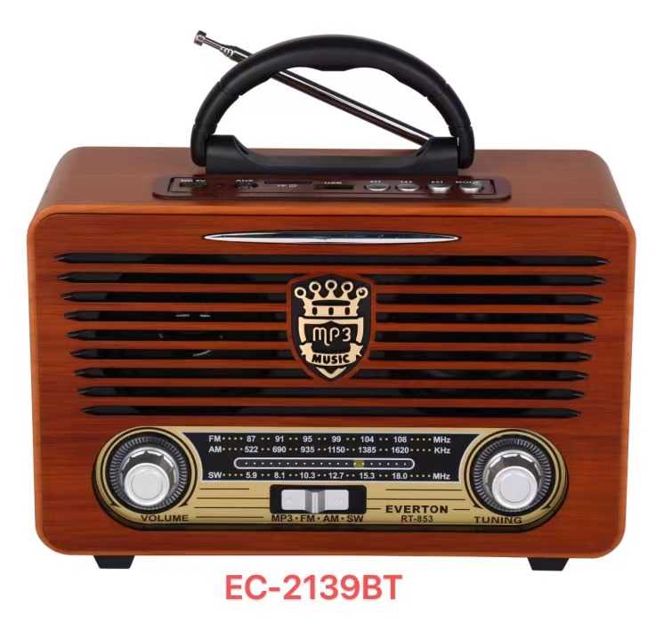 Επαναφορτιζόμενο ραδιόφωνο - EC2139BT - Everton - 121398