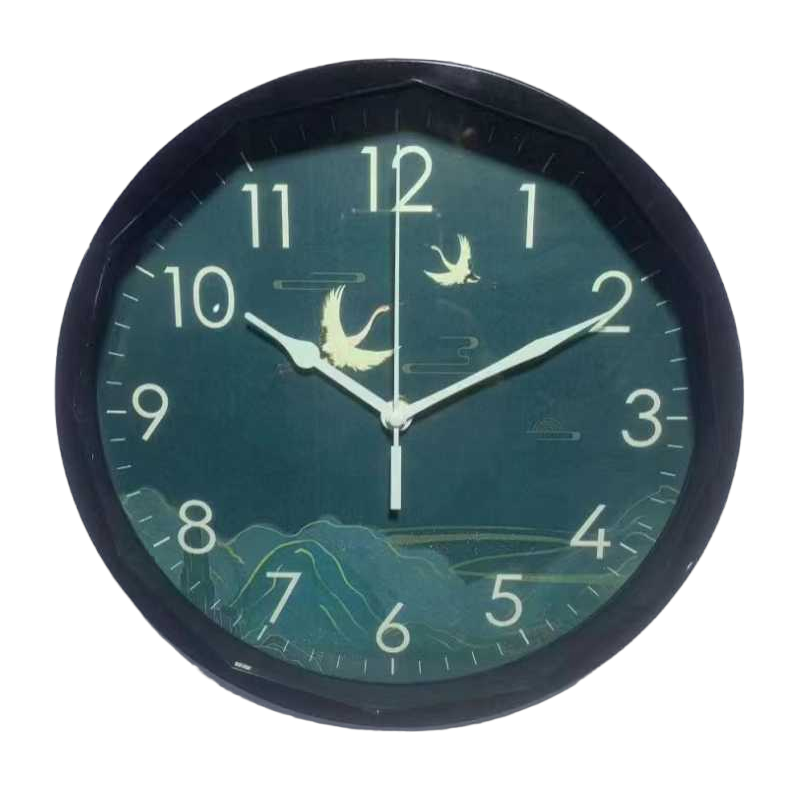 Wall clock - XH-6622 - 166221 - Black