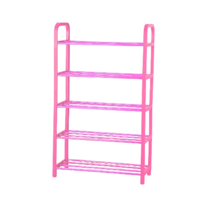 5-tier shoe rack - A84 - 170189 - Pink