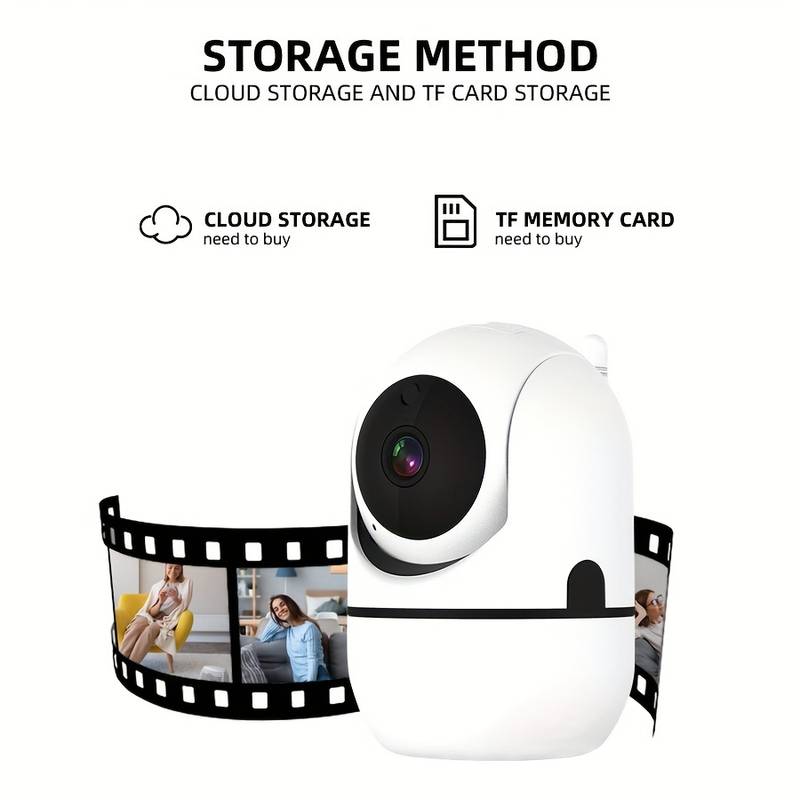 Κάμερα ασφαλείας IP 1080p HD WiFi 2.4 & 5Ghz - IP Security Camera - XY-3820 - Λευκό - iThinksmart.gr