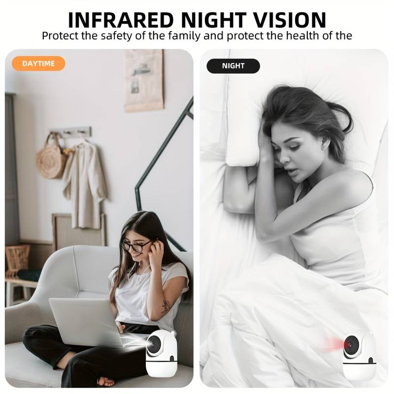 Κάμερα ασφαλείας IP 1080p HD WiFi 2.4 & 5Ghz - IP Security Camera - XY-3820 - Λευκό - iThinksmart.gr