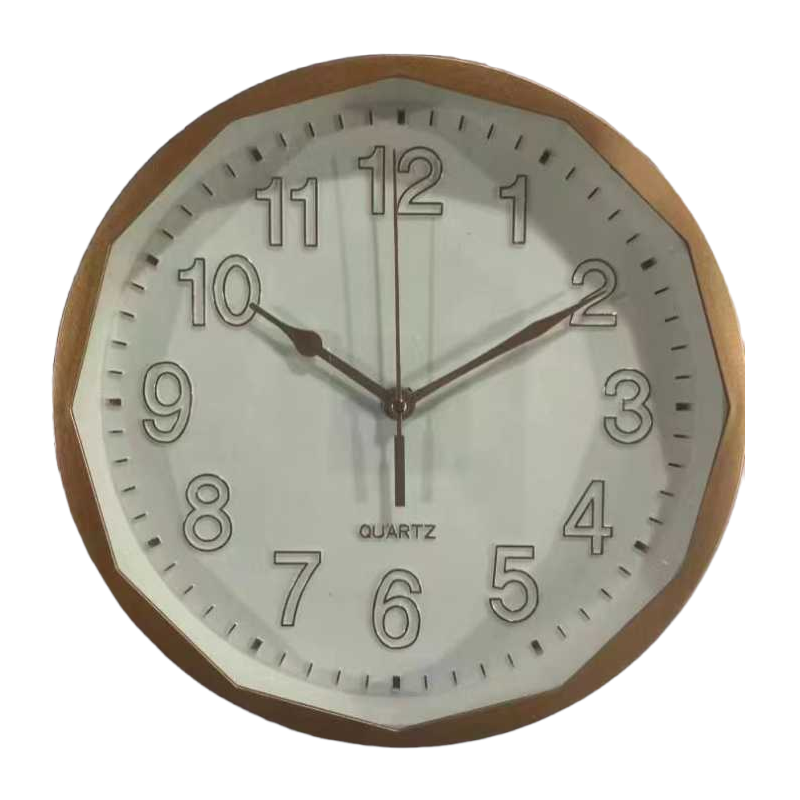 Wall clock - XH-8609 - 186090 - Gold