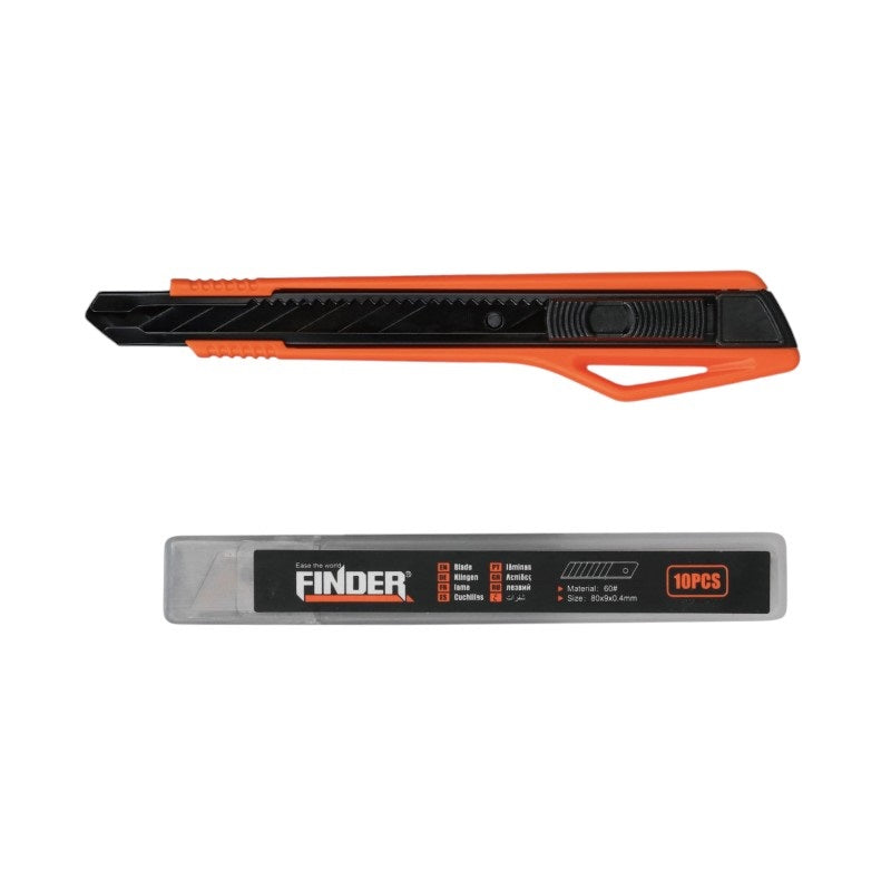 Knife - Falchetta with spare parts - 9mm - Finder - 2pcs - 191915