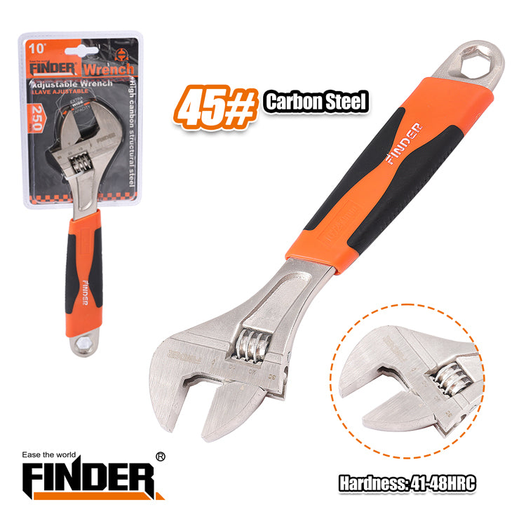 Adjustable wrench - 10"/250mm - Finder - 192009