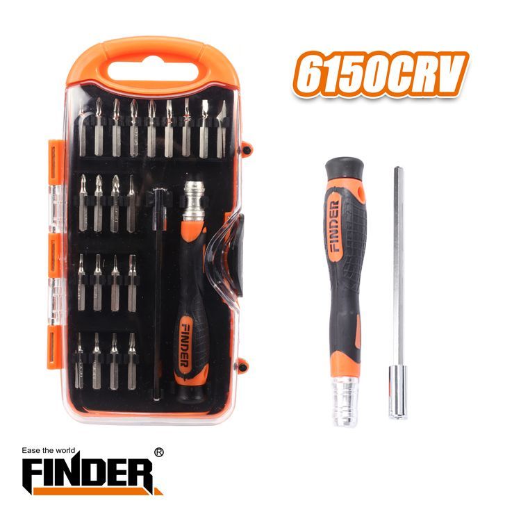 Screwdriver set with 23 heads - Finder - 193225