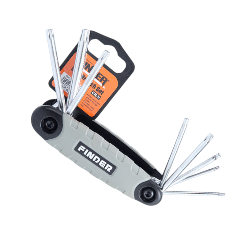 Torx penknife keys - 8pcs - Finder - 193301