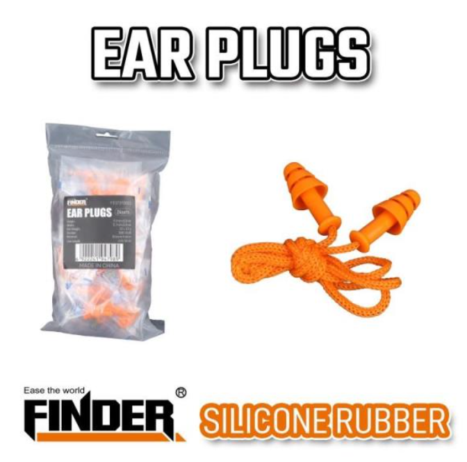 Ωτοασπίδες προστασίας θορύβου εργασίας - 24pcs - 38dB - Finder - 194798