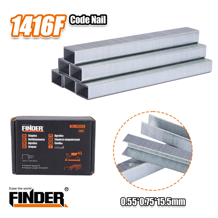 Fork set for nailer - 1416F - 0.55*0.75*15.5mm - Finder - 195443