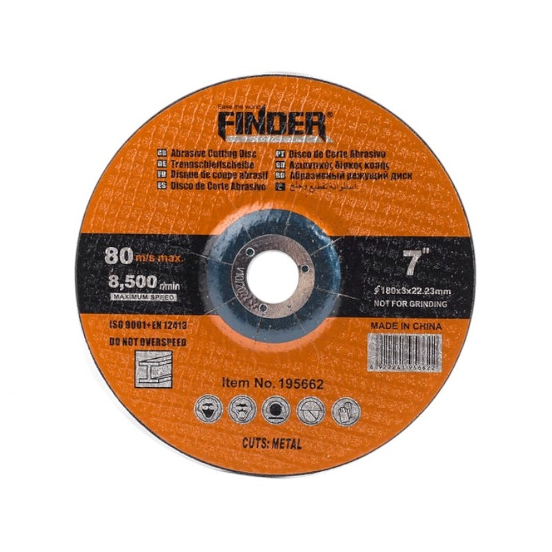Cutting disc - Finder - 7" - T42 - 195662