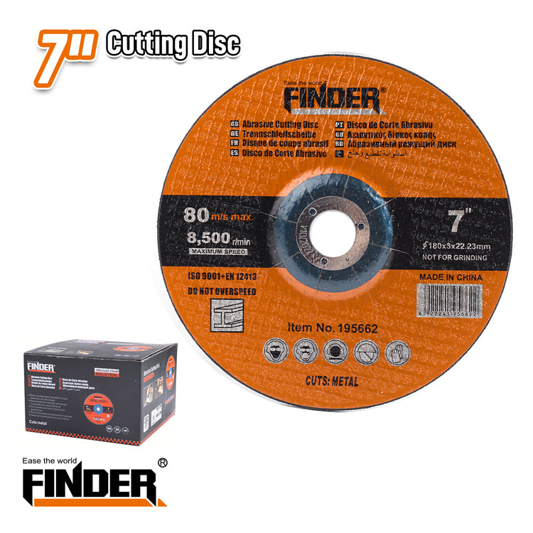 Cutting disc - Finder - 7" - T42 - 195662