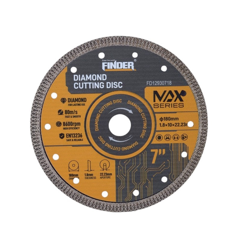 Diamond disc - 7"/180mm - Finder - 196759
