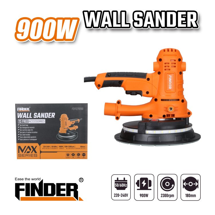 Rotary sander - 900W - Finder - 198404