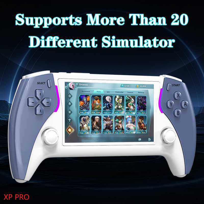 Portable Game Console - XP PRO - 812594 - Blue