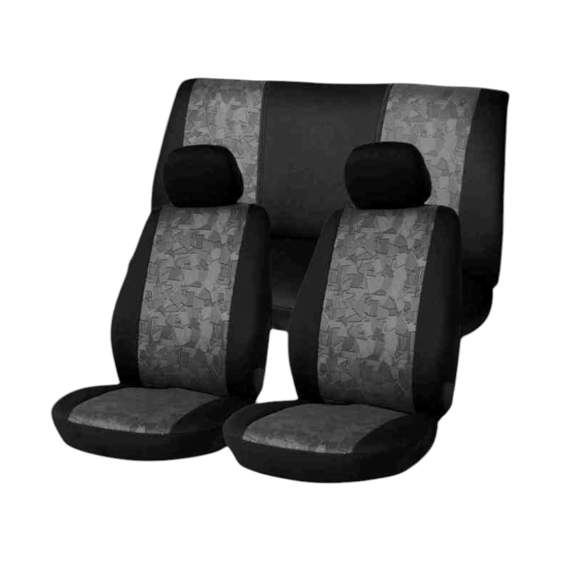 Καλύμματα καθισμάτων αυτοκινήτου - PLUTO PLUS Fullset - Grey - 200529
