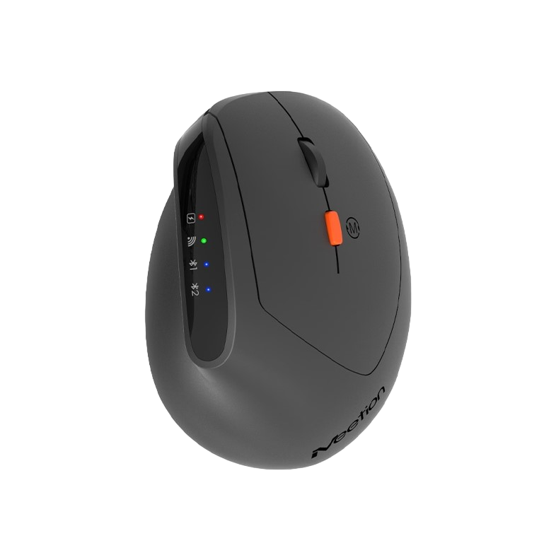 Meetion DirectorB Εργονομικός συνδυασμός ποντικιού + πληκτρολογίου (Μαύρο)