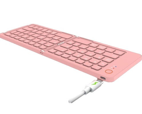 Meetion MT-BTK001 Foldable Keyboard Pink
