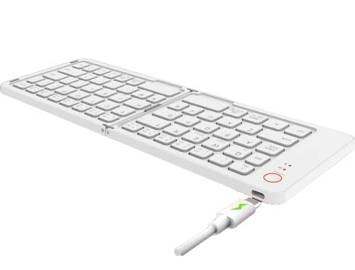 Meetion MT-BTK001 Foldable Keyboard White