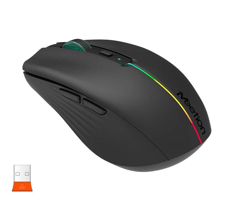 Meetion BTM002 Wireless Bluetooth Mouse (Black)