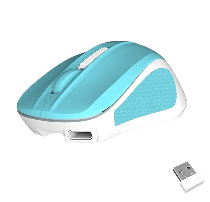 Meetion Silent Mini 2.4G Optical Wireless Mouse (Blue)