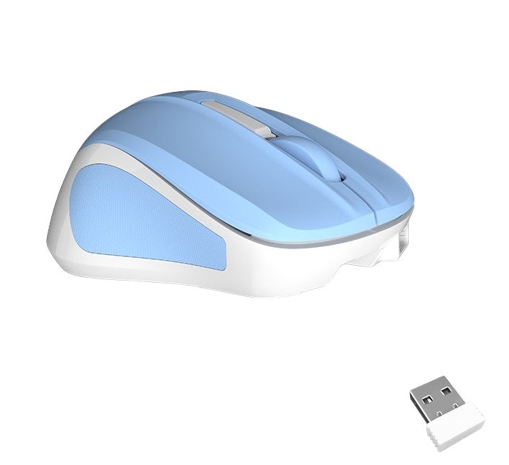 Meetion Silent Mini 2.4G Optical Wireless Mouse (Blue)