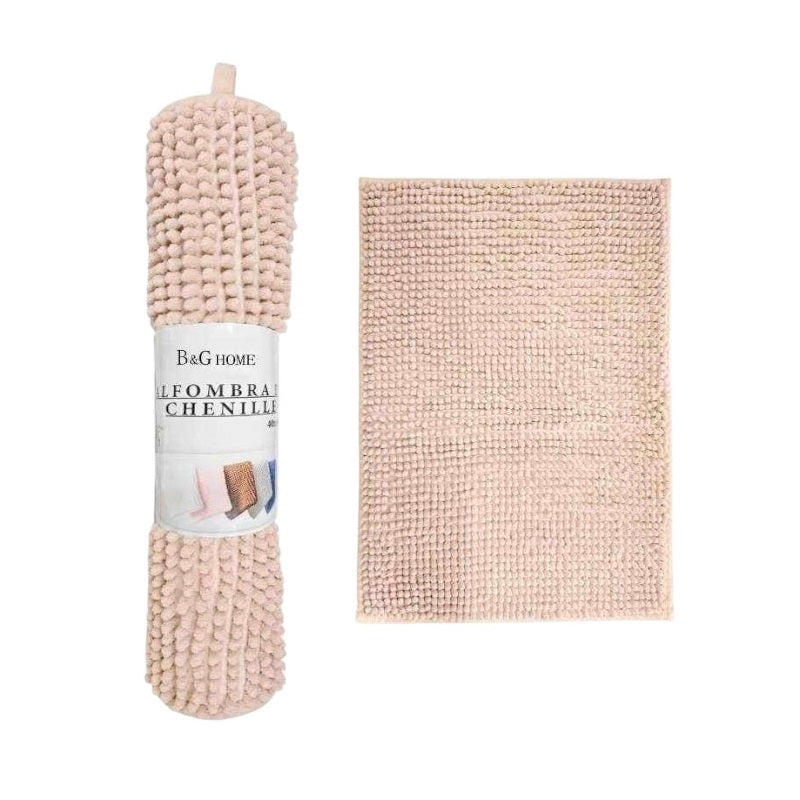 Bath mat - M0839 - 40x60cm - Light Pink - 20852