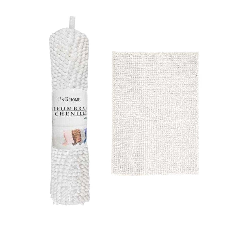 Πατάκι μπάνιου - M0829 - 50x80cm - White - 20864