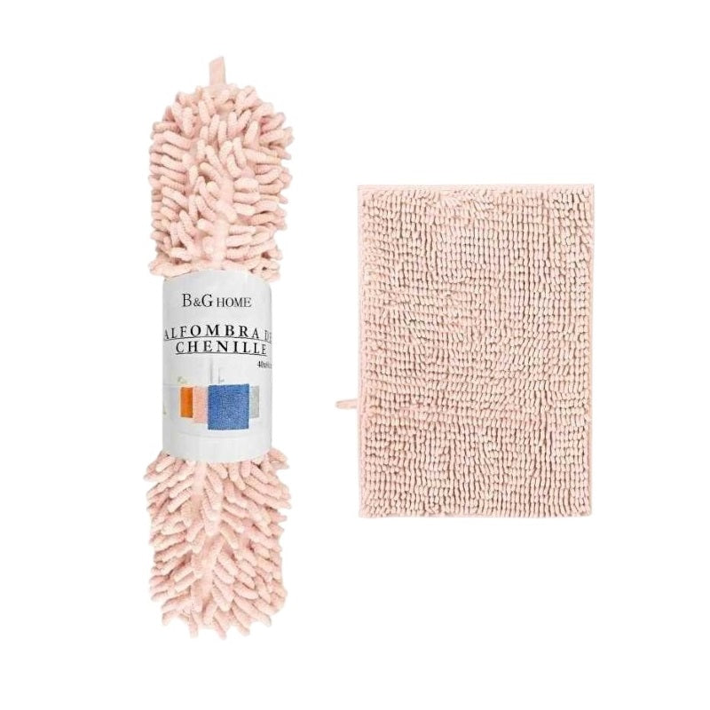 Πατάκι μπάνιου - M0839 - 40x60cm - Light Pink - 20868