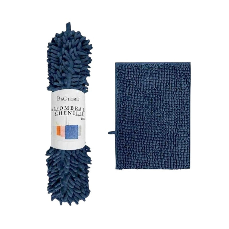 Πατάκι μπάνιου - M0840 - 50x80cm - Blue - 20877