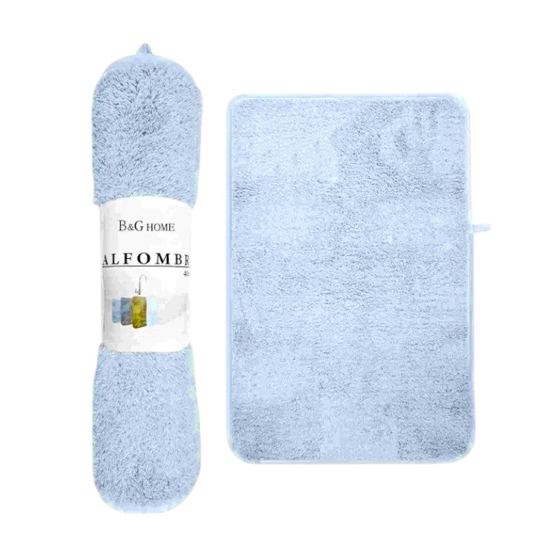 Πατάκι μπάνιου - M0842 - 40x60cm - Light Blue - 20962