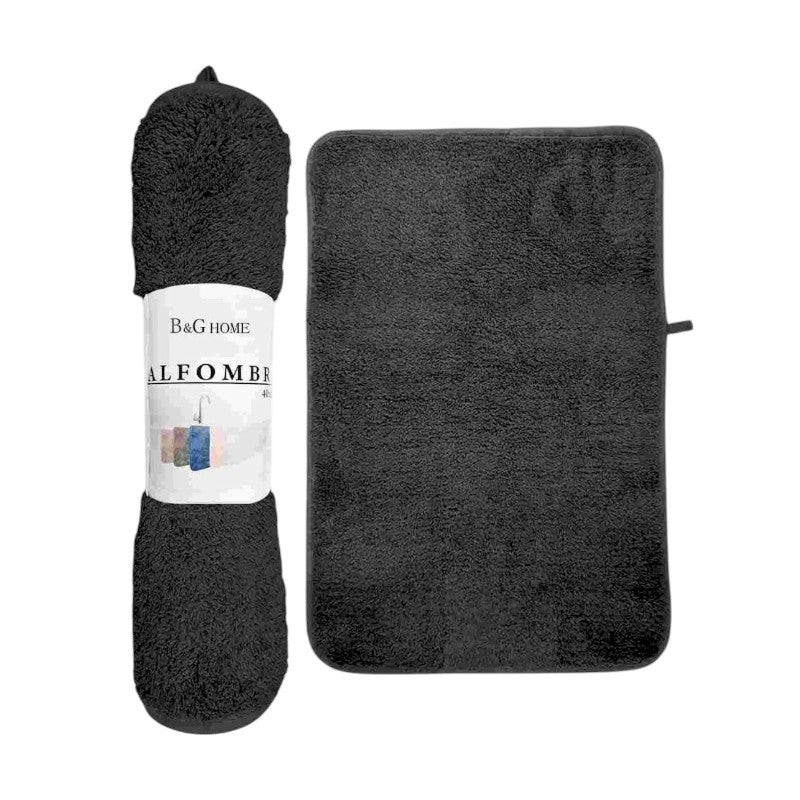 Πατάκι μπάνιου - M0831 - 40x60cm - Black - 20965