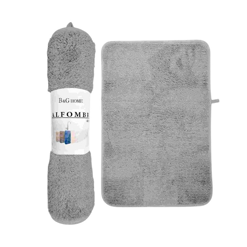Πατάκι μπάνιου - M0831 - 40x60cm - Grey - 20966