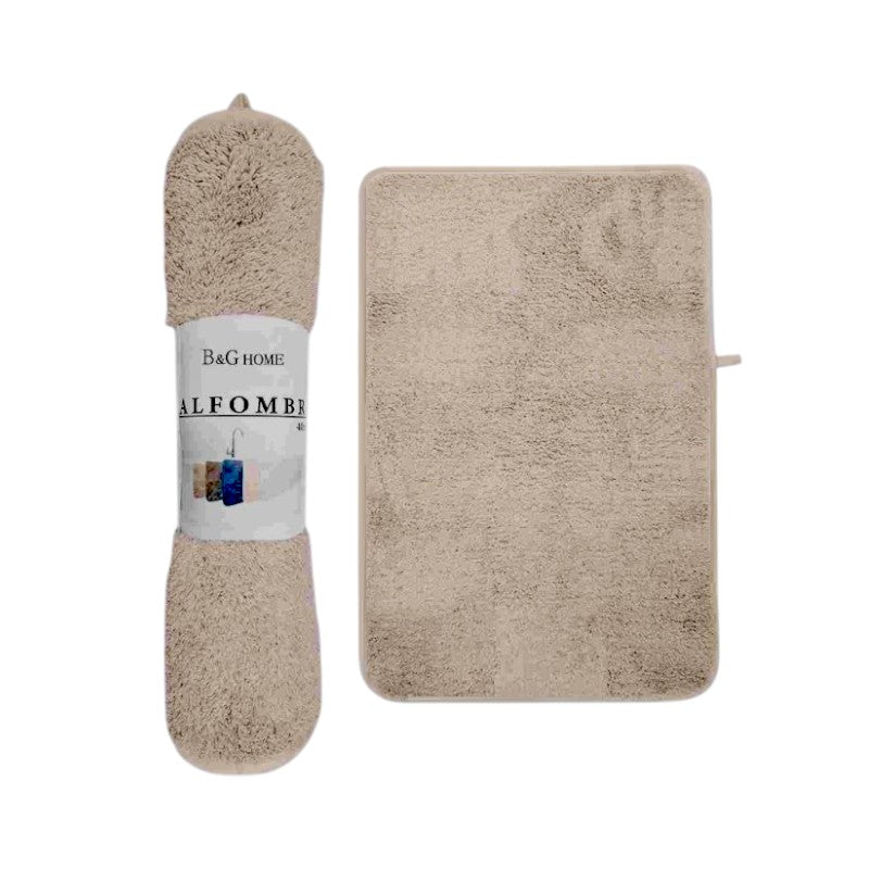 Πατάκι μπάνιου - M0832 - 40x60cm - Beige - 20967