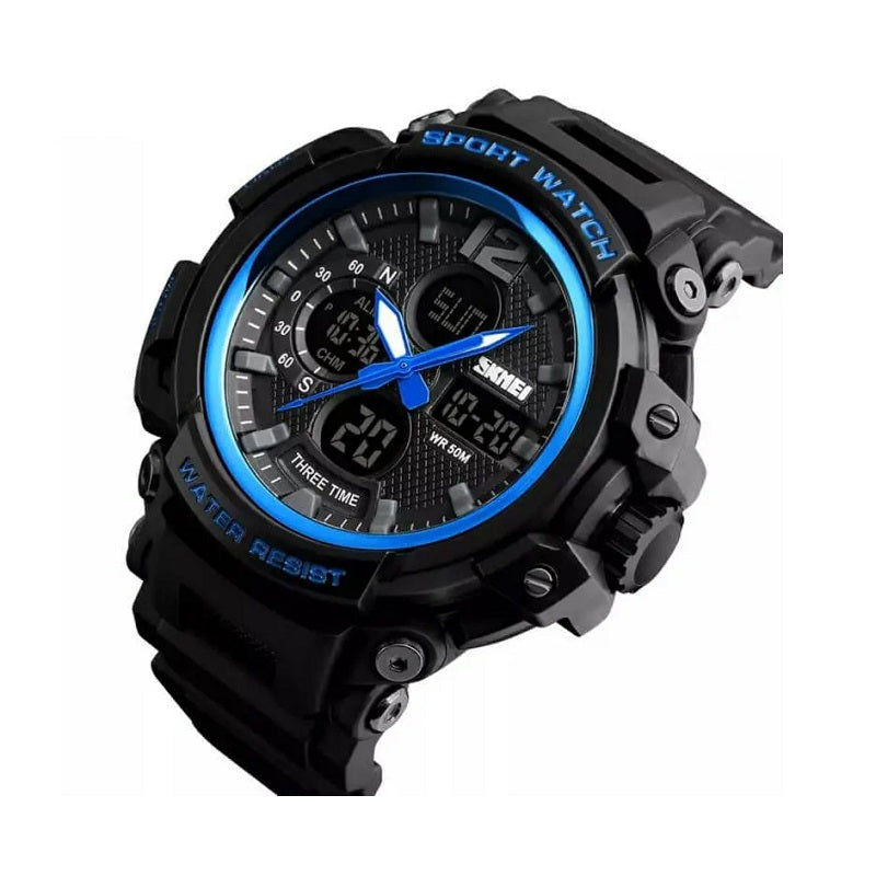 Digital/analog wristwatch – Skmei - 1343 - Blue