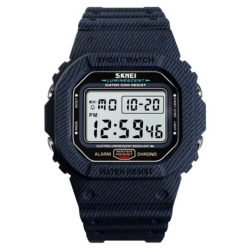 Digital wristwatch – Skmei - 1471 - Dark Denim