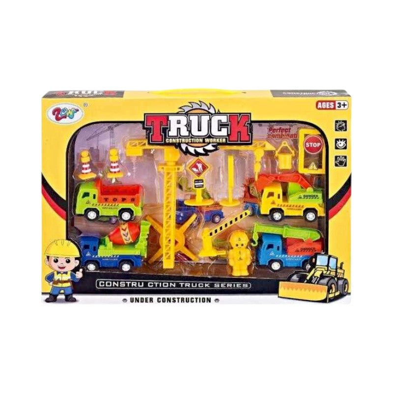 Σετ οχήματα εργασίας με αξεσουάρ - 333-62B - 215250