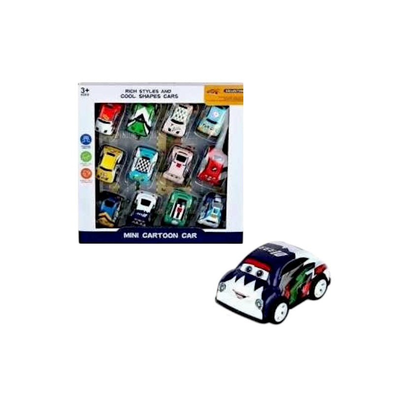 Σετ μεταλλικά αυτοκινητάκια - 66-76 - 215275