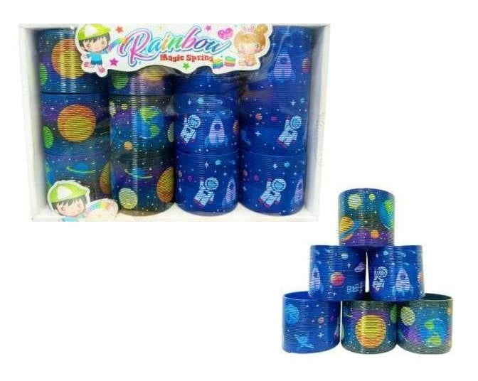 Σετ ελατήρια με σχέδιο Διάστημα - 12pcs - SM75-49 - 215287