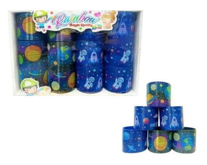 Σετ ελατήρια με σχέδιο Διάστημα - 12pcs - SM75-49 - 215287