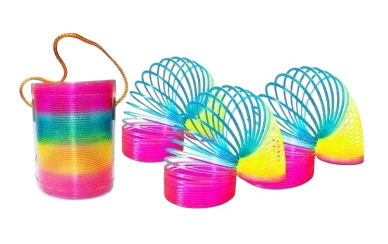 Ελατήριο πλαστικό πολύχρωμο - Rainbow - SM92-J - 215293