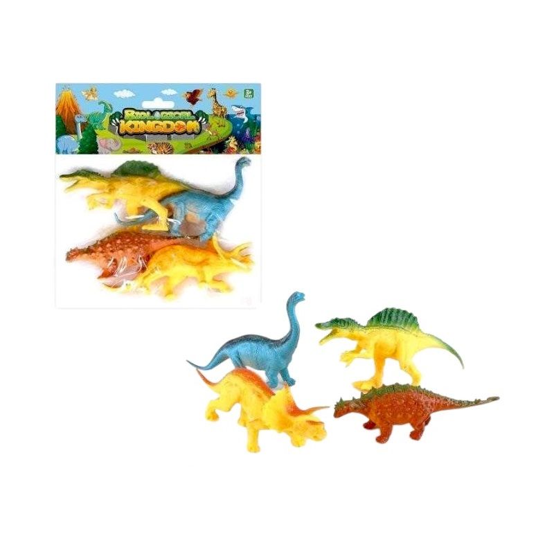 Σετ φιγούρες δεινοσαύρων - 4pcs - 3002-19 - 215401