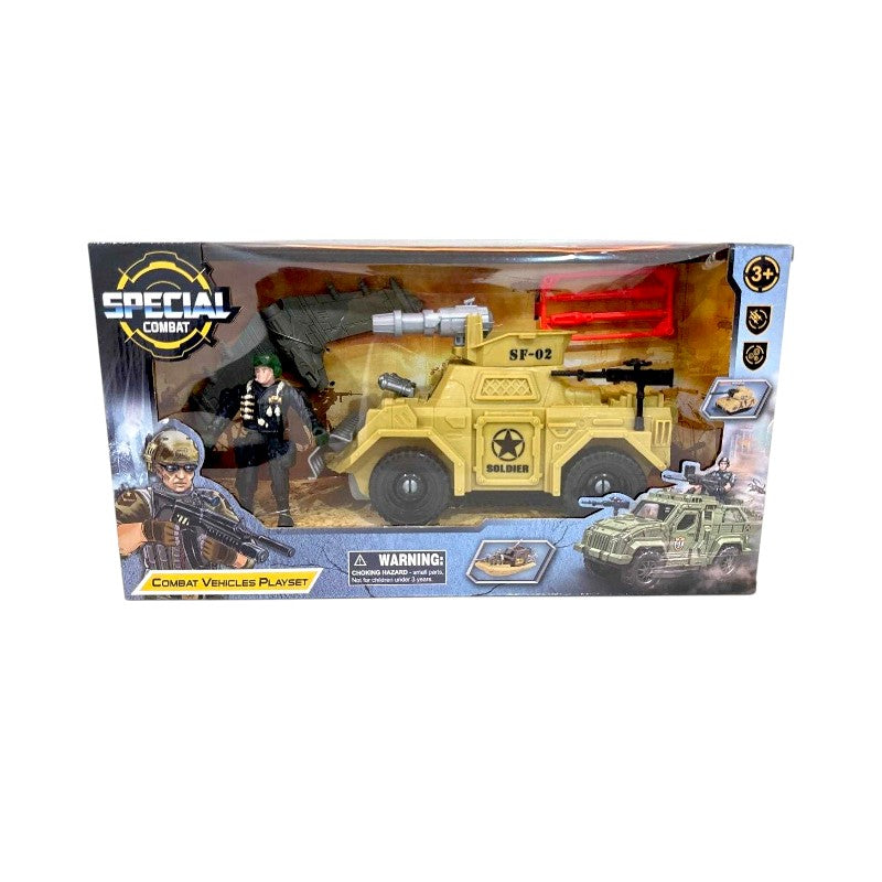 Military vehicle set with accessories - H3109-5 - 215456