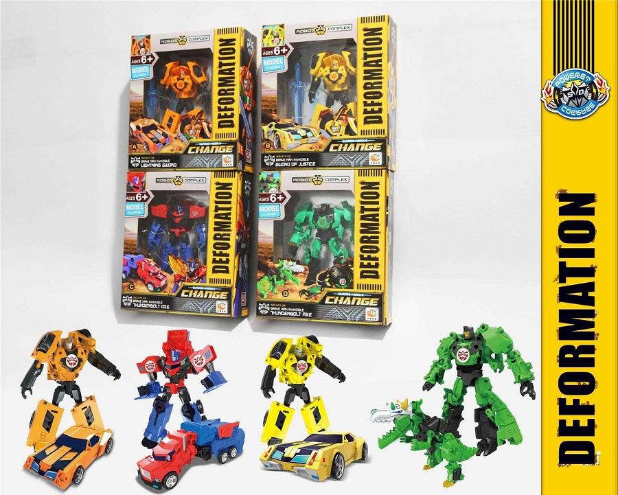 Robot that transforms into a vehicle - 611-24 - 215530