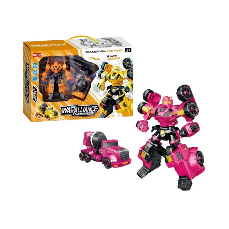 Robot set that transforms into a vehicle with accessories - BF-1115 - 215531