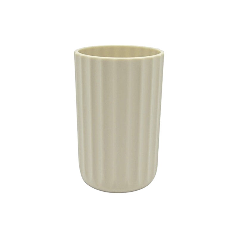 Plastic toothbrush cases in set of 5 - Beige - 21561